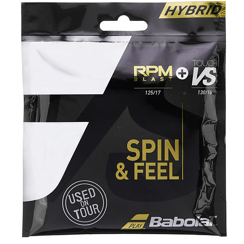 Babolat Hybrid RPM Blast 17 + Touch VS 16 Tennis String