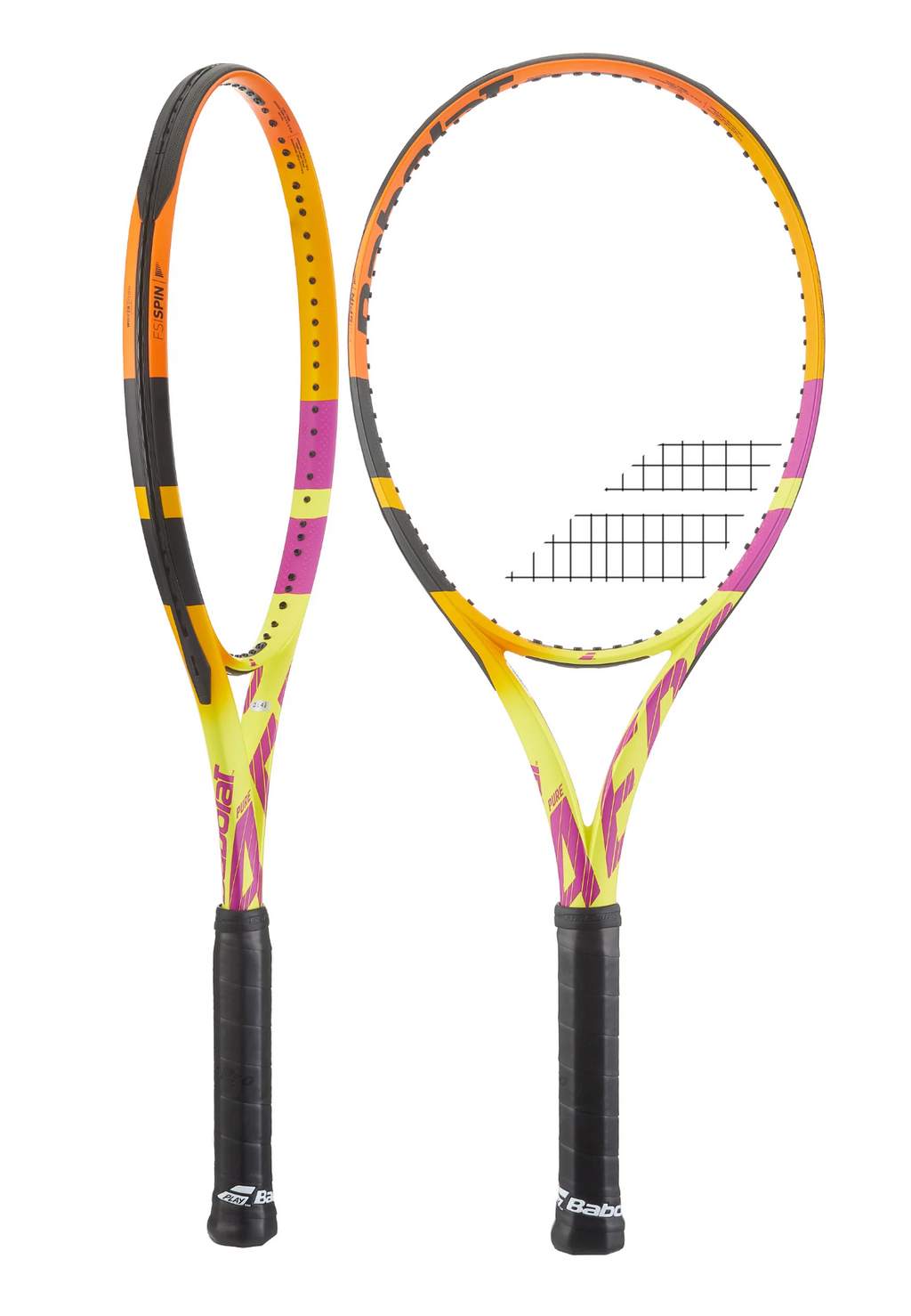 【美品】Babolat PURE AERO Rafa TEAM 2021 Babolat Pure Aero Rafa team 2021 G2 4 1/4 Tennis Racket